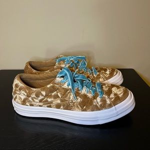 Golf Le Fleur X One Star Brown sugar velvet Converse